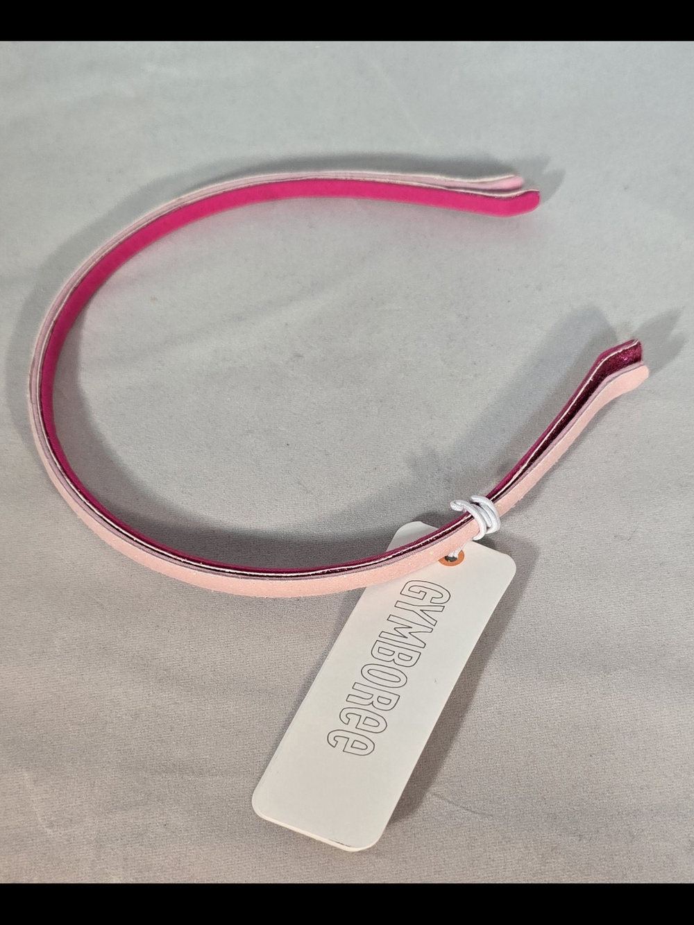 Gymboree Pink Glitter Double-Band Headband